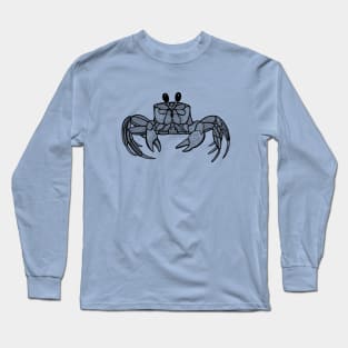 Atlantic Ghost Crab - super cute hand drawn animal design Long Sleeve T-Shirt